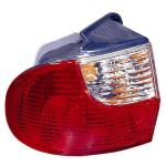 FANALE FANALINO POSTERIORE SINISTRO ESTERNO BIANCO ROSSO SENZA PORTALAMPADA PER HYUNDAI H1 DAL 1995 AL 2005