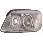 FARO FANALE PROIETTORE SX H1-H7 C/MOTOR ELETT PER CHEVROLET CAPTIVA 2006> PARABOLA NERA