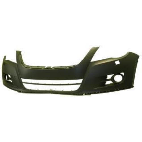 PARAURTI ANTERIORE CON FORI LAVAFARI PER VOLKSWAGEN TIGUAN 2007>2011 ANGOLO 18°