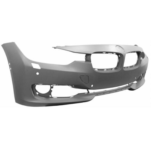 PARAURTI ANTERIORE CON FORI LAVAFARI+6 SENS+TELEC PER BMW SERIE 3 F30-31 LUX-SPOR 2011>