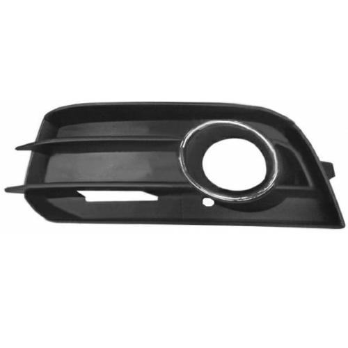 GRIGLIA PARAURTI ANT/SX C/FEND+CORNICE CROM PER AUDI A1 09/10>