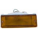 FANALE FANALINO ANTERIORE DESTRO SENZA PORTALAMPADA PER MITSUBISHI L200 DAL 1987 AL 1996 ARANCIO MOD. PARAURTI