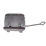 TAPPO PARAURTI COPRIGANCIO TRAINO POSTERIORE NERO PER MERCEDES CLASSE A W177 2018 08/18>