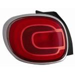 FANALE FANALINO POSTERIORE SINISTRO CORNICE SATINATA FIAT 500 L TREKKING 2012