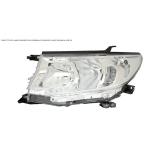 FARO FANALE PROIETTORE SX C/LUCE DIURNA ALED PER TOYOTA LAND CRUISER 2018> PARABOLA CROMATA