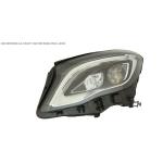 FARO FANALE PROIETTORE DX A LED C/MOT PER MERCEDES GLA X156 2014> PARABOLA NERA