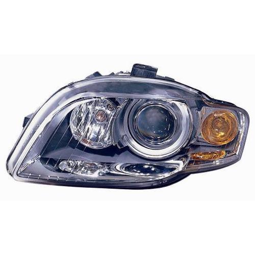 FARO FANALE PROIETTORE SX XENON D1S C/MOTOR ELETT PER AUDI A4 2004>2007 FRECCIA ARANCIO