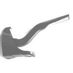 CERNIERA STAFFA COFANO ANTERIORE DX HONDA CR-V 2007>