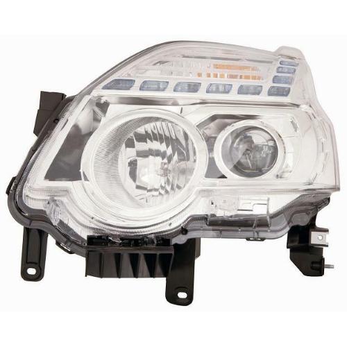 FARO FANALE PROIETTORE SX H11-H1 PRED REG ELETT PER NISSAN X-TRAIL 2010>