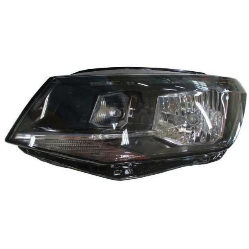FARO FANALE PROIETTORE SX H4-W21/5-H21W PER VOLKSWAGEN CADDY 2015> PARABOLA NERA