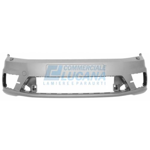 PARAURTI ANTERIORE CON FORI LAVAFARI PER VOLKSWAGEN CADDY 2015> PRIMER