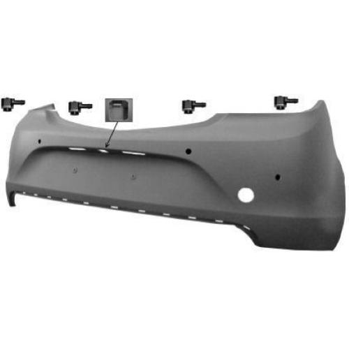PARAURTI POSTERIORE COMPLETO DI 4 SENSORI+FORO TELECAM PER OPEL INSIGNIA 2013>
