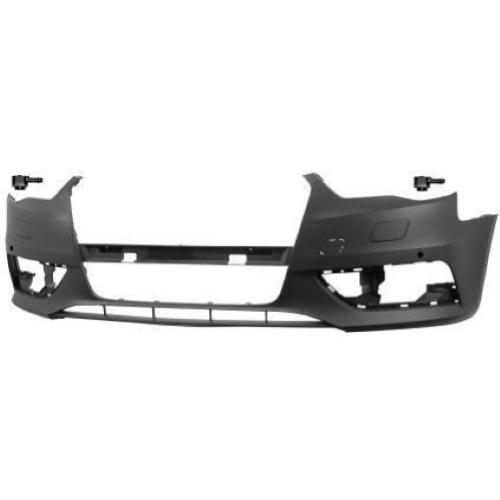 PARAURTI ANTERIORE CON FORI LAVAFARI COMPLETO DI 2 SENSORI PER AUDI A3 2012 >PRIMER