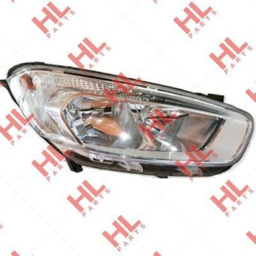 FARO FANALE PROIETTORE DX C/MOT ELETT PER FORD TOURNEO COURIER 2013> CORNICE NERA