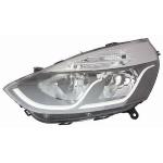 FARO FANALE PROIETTORE DX H7-H1 C/MOTORE EL PER RENAULT CLIO 2016> PARABOLA NERA PROF.INT.BIANCHI