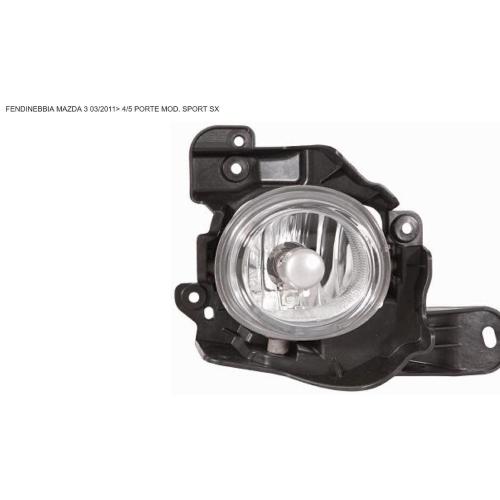 FARO FARETTO FENDINEBBIA SINISTRO H11 PER MAZDA 3 4/5 PORTE DAL 2011 MODELLO SPORT