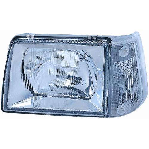 FARO FANALE PROIETTORE SX H4 C/LENTE BIANCA PER SEAT MARBELLA - TERRA 1986>1996