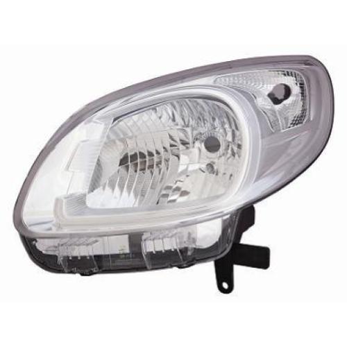 FARO FANALE PROIETTORE DX H4 PRED REG ELET PER RENAULT KANGOO 2013> PARABOLA CROMATA