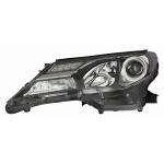 FARO FANALE PROIETTORE SX 2HB3 PRED REG EL A LED PER TOYOTA RAV 4 2013>2015 PARABOLA NERA