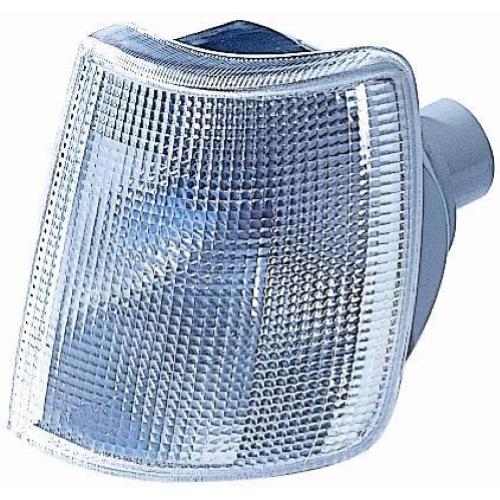 FANALE FANALINO ANTERIORE DESTRO SENZA PORTALAMPADA PER SEAT IBIZA DAL 1991 AL 1993 BIANCO