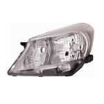 FARO FANALE PROIETTORE SX H4 PRED REG EL PER TOYOTA YARIS 2011> PARABOLA CROMATA BORDO GRIGIO
