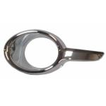 CORNICE FENDINEBBIA PARAURTI SX CROM/NERA PEUGEOT 208 01/12>