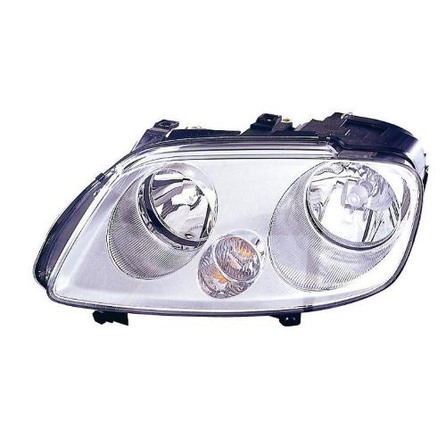 FARO FANALE PROIETTORE DX H1-H7 PRED REG ELETT PER VOLKSWAGEN CADDY 2004>2010