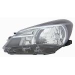 FARO FANALE PROIETTORE DX H4 PRED REG ELETT PER TOYOTA YARIS 2014> PARABOLA NERA