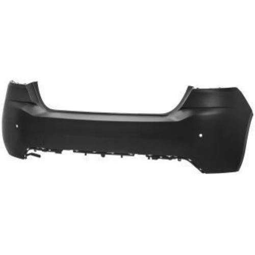 PARAURTI POSTERIORE CON FORI SENSORI PER PEUGEOT 308 5P 2013>2017 VERNICIABILE