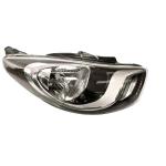 FARO FANALE PROIETTORE DX H4 C/MOTOR ELETT PER HYUNDAI I10 2011> PARABOLA NERA