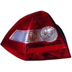 FANALE FANALINO POSTERIORE S/P SINISTRO BIANCO ROSSO RENAULT MEGANE 4 PORTE 2002 2006