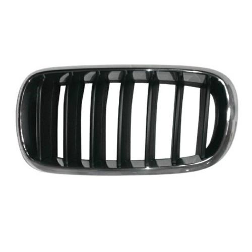 GRIGLIA MASCHERINA SX CROM-NERA PER BMW X5 F15-X6 F16 01/14>