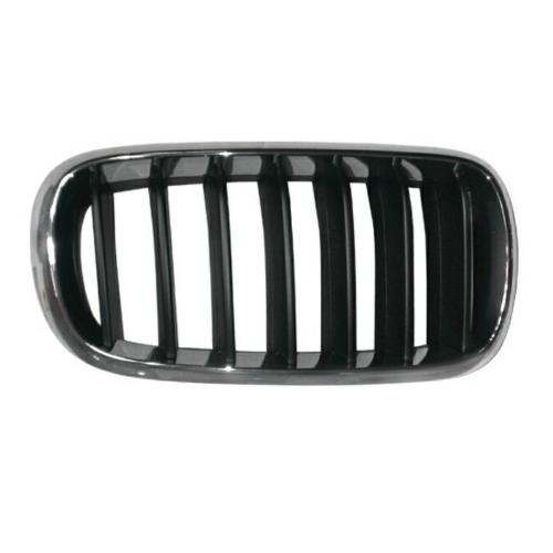GRIGLIA MASCHERINA DX CROM-NERA PER BMW X5 F15-X6 F16 01/14>
