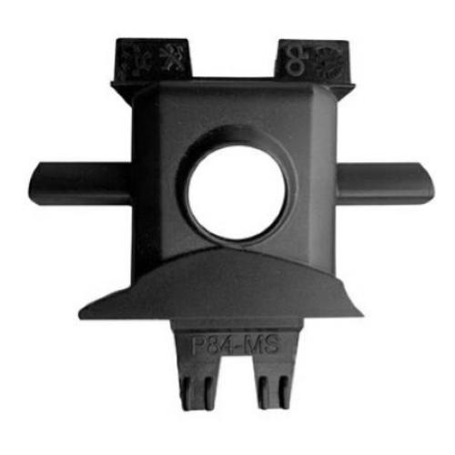 TAPPO PARAURTI MOSTRINA CENTRALE CON FORO TELEC PER PEUGEOT 3008 01/16>