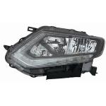 FARO FANALE PROIETTORE SX H9-H11 A LED PRED REG EL PER NISSAN X-TRAIL 2014> PARABOLA NERA