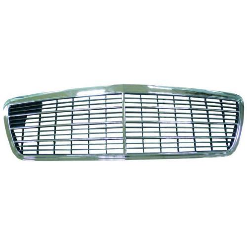 GRIGLIA MASCHERINA CROMATA-GRIGIA PER MERCEDES CLASSE E W210 09/99>06/02