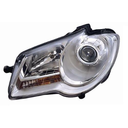 FARO FANALE PROIETTORE SX H7-H7 C/MOTOR ELETT PER VOLKSWAGEN TOURAN 2006>2010
