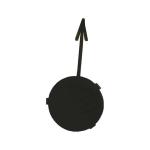 TAPPO PARAURTI COPRIGANCIO TRAINO POSTERIORE PER FORD MONDEO 04/01>06/03 SW