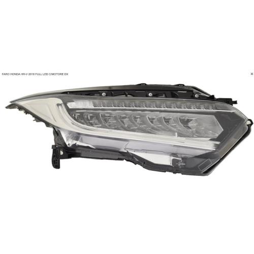 FARO FANALE PROIETTORE DX FULL LED C/MOTORE PER HONDA HR-V DAL 2018