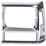 CORNICE FARO PROIETTORE A/SX NERO-CROM JEEP CHEROKEE 01/91>12/96