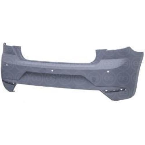 PARAURTI POSTERIORE CON 3 FORI SENSORI PER SEAT IBIZA DAL 2017> VERNICIABILE