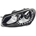 FARO FANALE PROIETTORE SX BIXENONAFS+DRL A LED C/MOT EL S/CENTR VOLKSWAGEN GOLF 6 01/09> HELLA