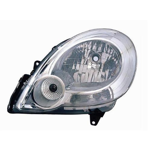 FARO FANALE PROIETTORE SX H4 PRED REG ELETT PER RENAULT KANGOO 2007> PARABOLA CROMATA