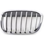GRIGLIA MASCHERINA ANT/SX CROMATA-CROMATA-NERA PER BMW X1 F48 09/15> BASIS/X-LINE