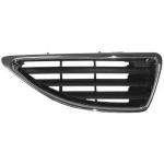 GRIGLIA MASCHERINA ANT/DX CROM-NERA PER RENAULT MEGANE 07/99>08/02-TUV