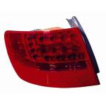 FANALE FANALINO POSTERIORE SINISTRO ESTERNO ROSSO A LED SENZA PORTALAMPADA PER AUDI A6 DAL 2004 AL 2008 STATION WAGON