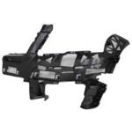 STAFFA GUIDA PARAURTI ANT/SX PER MERCEDES GLK X204 07/08>04/12