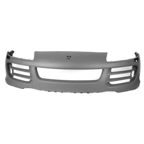 PARAURTI ANTERIORE CON FORI LAVAFARI+PDC PER PORSCHE CAYENNE DAL 2008> VERNICIABILE