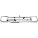 GRIGLIA MASCHERINA CROMATA-GRIGIA PER NISSAN KING CAB 01/93>08/97