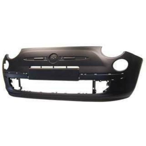 PARAURTI ANTERIORE CON FORI MODANATURE PER FIAT 500 2007>PRIMER QUALITA' SUPERIORE